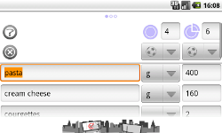 Landscape definition page on Android 2.1 screenshot 